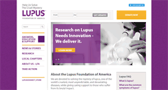 Desktop Screenshot of lupus.org
