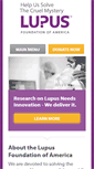 Mobile Screenshot of lupus.org