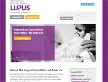 Tablet Screenshot of lupus.org