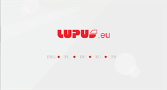 Desktop Screenshot of lupus.eu